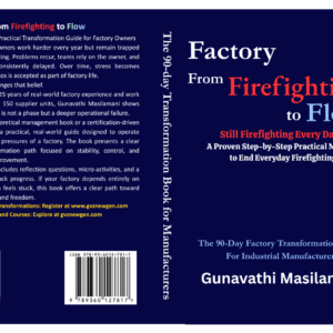 Factory: From Firefighting to Flow – The 90-Day Practical Transformation Guide for Factory Owners